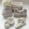 Crochet baby gift set