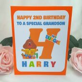 6"  Personalised Hey Duggee Birthday Card,any age/relationship