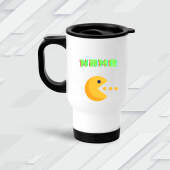 Personalised Pacman Travel Mug