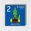 Dinosaur you're roarsome personalised with relation and age birthday for ages 1-6 child, boy, girl, relation (Size A6/A5/A4/Square 6x6") - A6: Single card