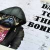 Dad to the Bone funny pug in clothes Father’s Day card for dad, daddy, father from son, daughter (Animalyser) (Size A6/A5/A4/Square 6x6") - A6: Single card
