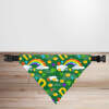 Rainbows, Horseshoes and Gold - St Patrick's Day Dog/Puppy Bandana - Small - 12x17cm (Strap: 25mm - 40mm)