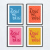 Scouse, Scouser, Liverpool dialect, sayings print - A5 - Glossy - Blue