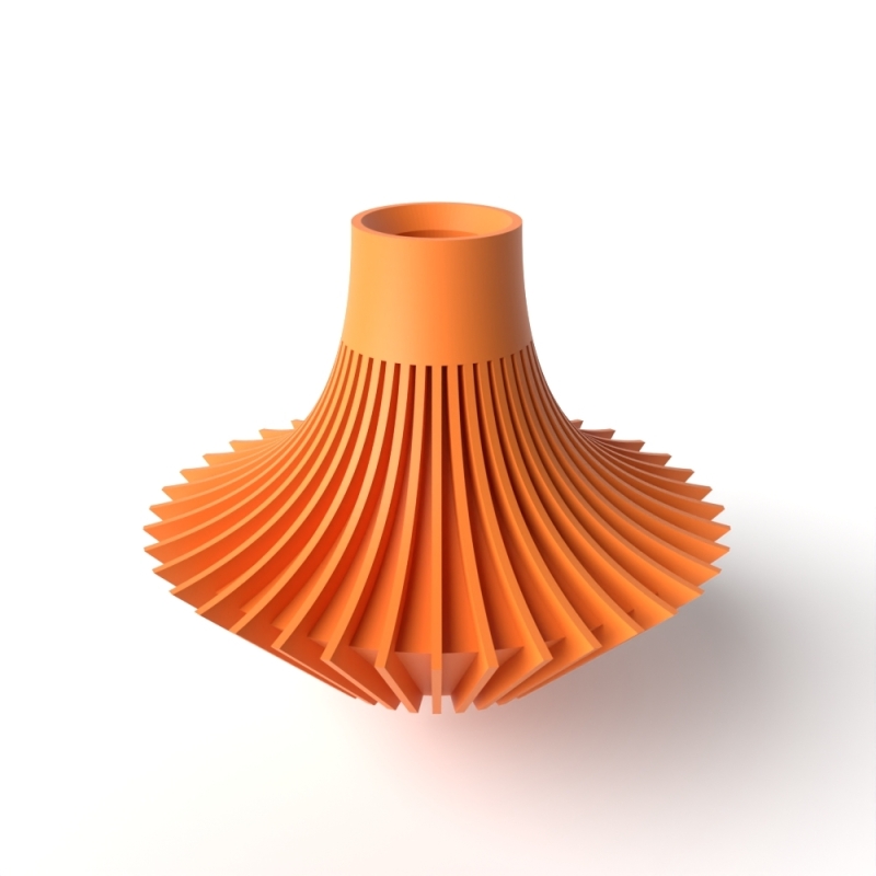 Yin Flower Vase - Black