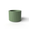The Zelno Planter Pot with Drainage Tray & Stand Included - Black - 3"