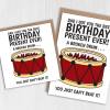 A broken drum, you just can't beat it funny dad joke birthday card for dad, father, daddy, papa, drummer (Size A6/A5/A4/Square 6x6") - A6: Single card