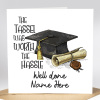 Personalised Graduation Card The Tassel was worth the Hassle