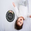 Floral Newborn Monthly Milestone Chalkboard - Perfect for Capturing Baby Photos and Moments. Great for baby shower gifts and accessories