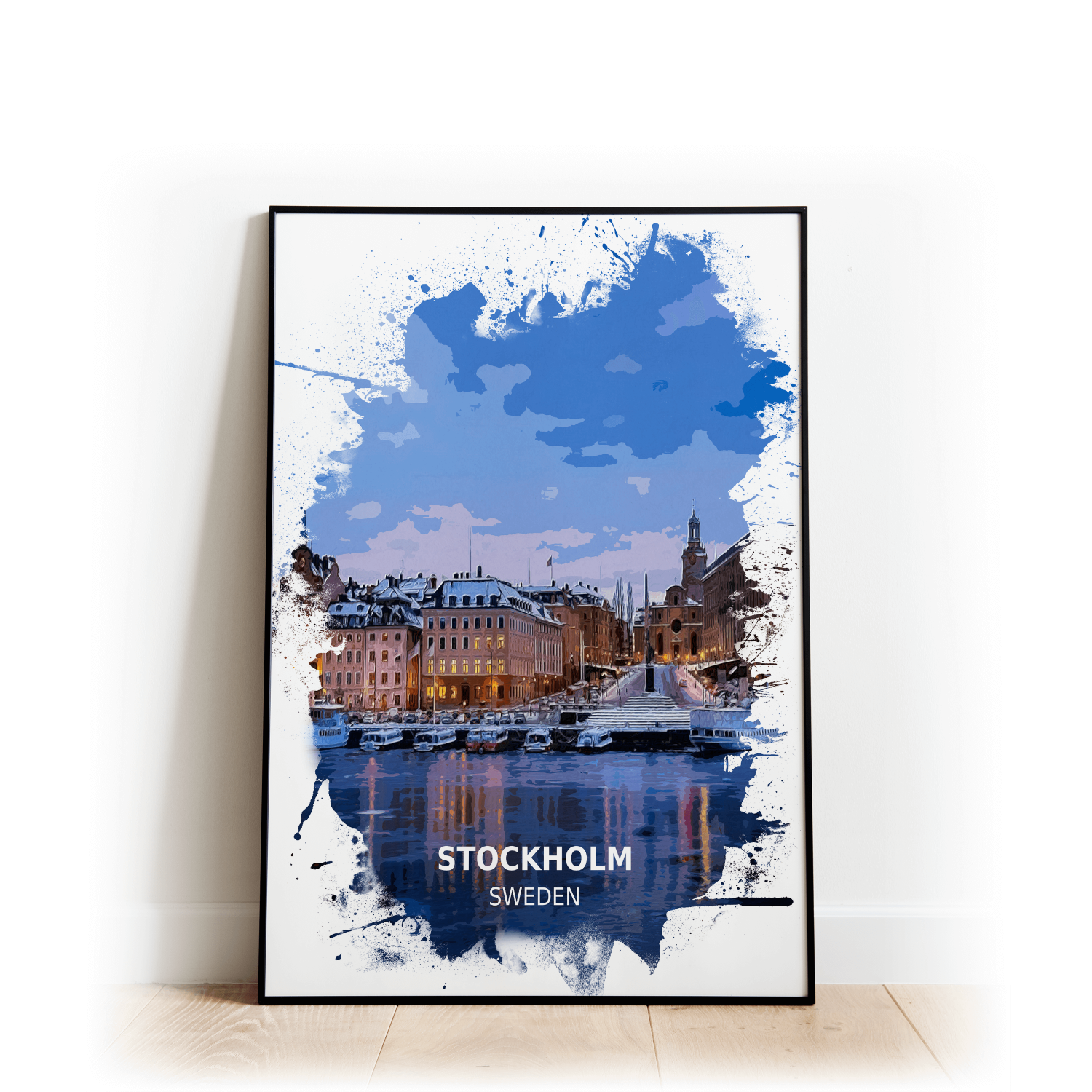 Stockholm - Sweden - Print - A4 - Standard - Print Only