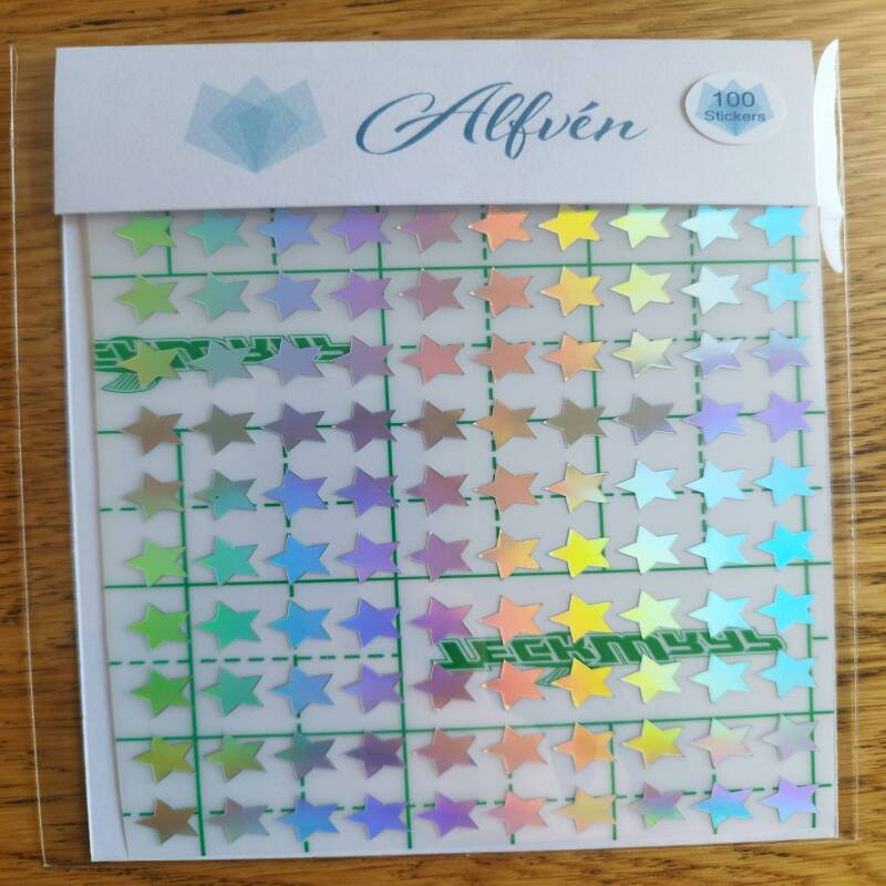 100 Star Stickers - 1 - Gold