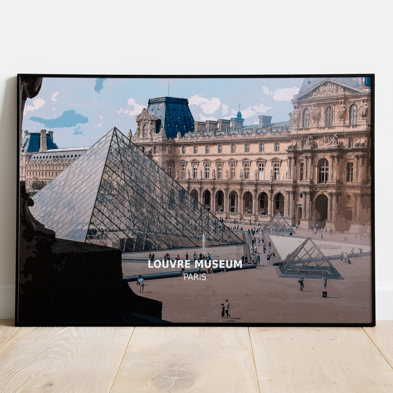 Louvre - Paris - Print - A4 - Standard - Print Only