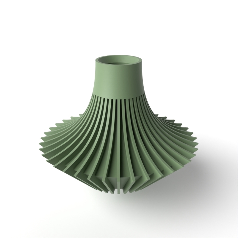Yin Flower Vase - Black
