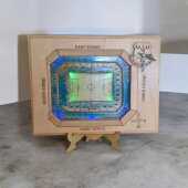 Everton Stadium 3D LED Wooden Clock – Unique Handmade Gift for Football Fans