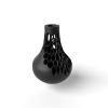 Virus Flower Vase - Black - Large