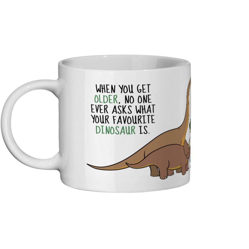 Favourite Dinosaur Mug For Adult | Funny Paleontologist Gift - Default Title