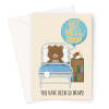 Children's Get Well Soon Card - Teddy Bear - A5 Portrait - 1 Card