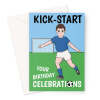 Football Birthday Card For Him - A5 Portrait - 1 Card