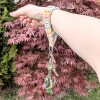 Crocheted wristlets with key chain
