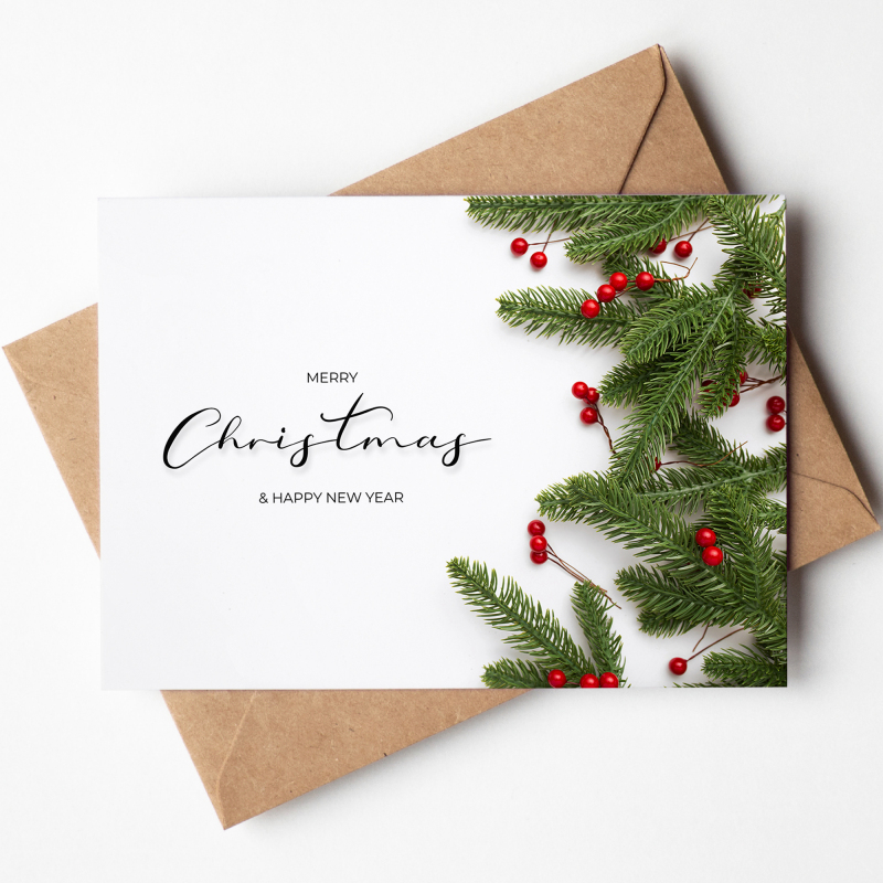 Corporate Christmas Cards Branded | Corporate | Company - A6 - 4.1" x 5.8"