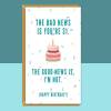 Funny 31st Birthday Card - Cheeky Card For Someone Turning 31 Years Old - For Him or For Her - Can be personalised inside if required - Blank inside - Regular