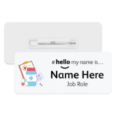 #hello my name is... Name Badge - Nurse Doctor Medical Care