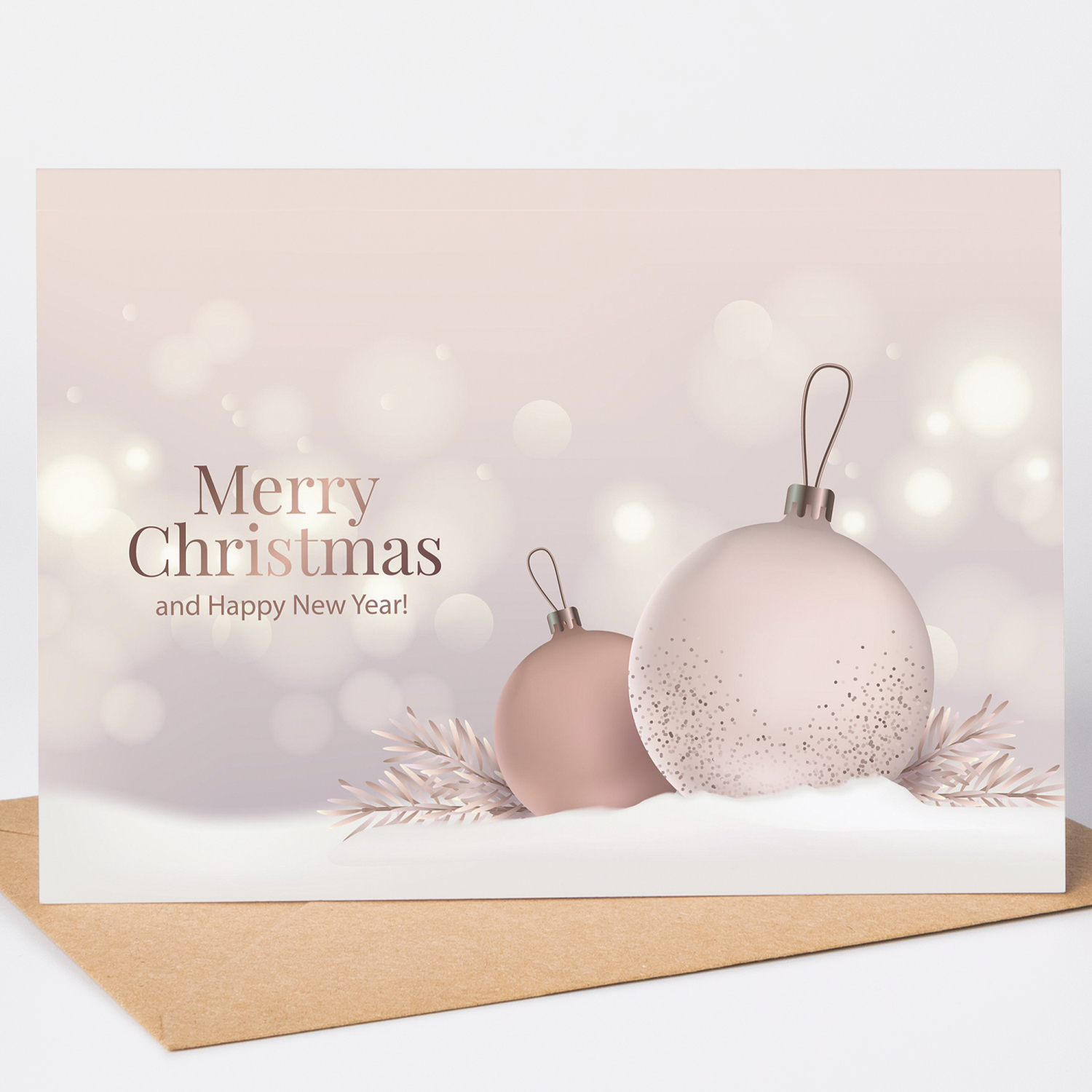 Corporate Christmas Cards Branded | Corporate | Company | Christmas Cards for Clients  Staff, Co-Workers, Teams & Clubs Christmas Cards - A6 - 4.1" x 5.8"