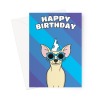 Chihuahua Dog Birthday Card - A5 Portrait - 1 Card