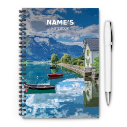 Hjelle - Norway - A5 Notebook - Single Note Book