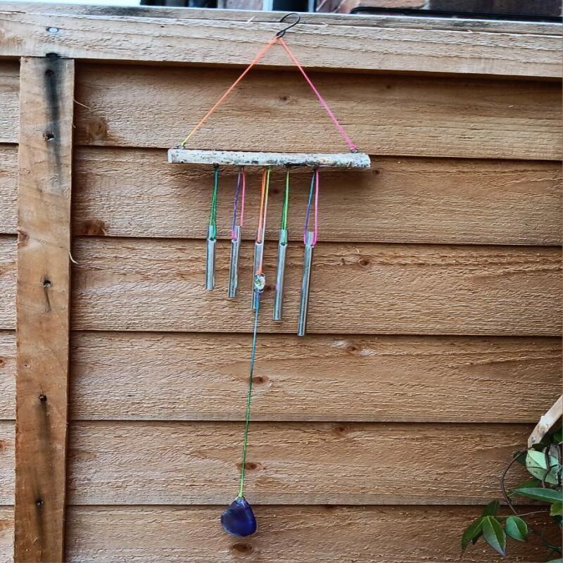 Purple Agate Wind Chime