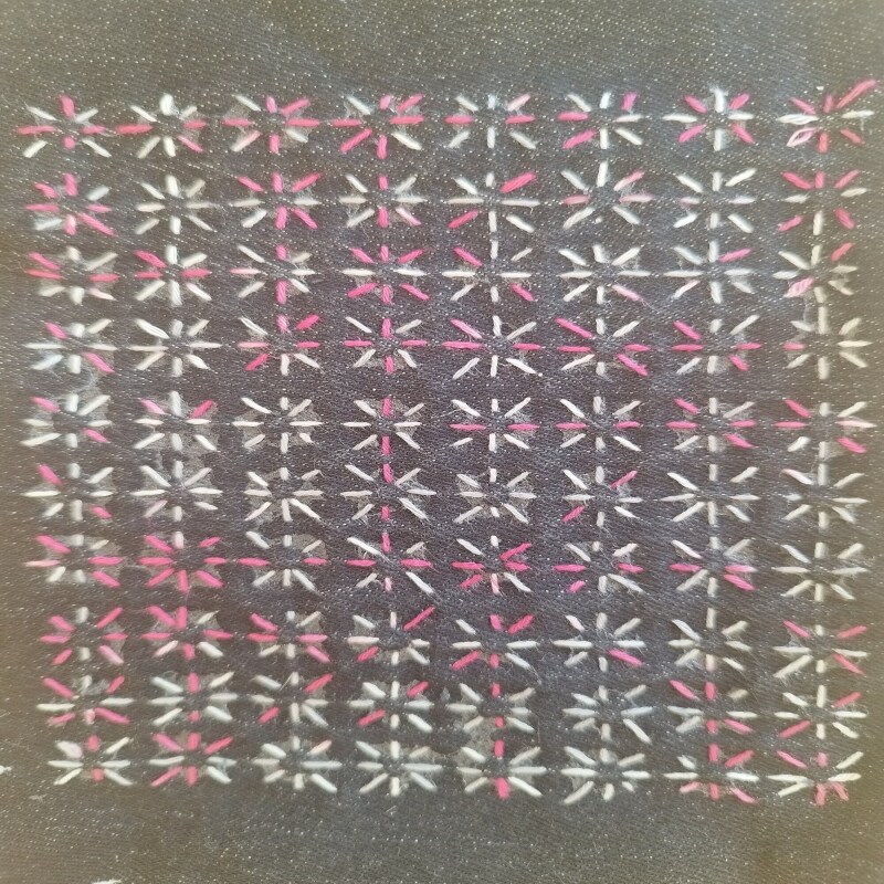 Sashiko Transfers | Removable Visible Mending Transfers | Washable Transfers