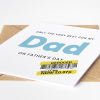 Fathers Day Card | Reduced Sticker Funny Father's Day Card