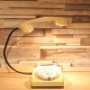 Rotary Dial Telephones Vintage Cream Lamp, With white rim spots and green rotary, 1970s GPO 746 Models