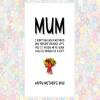 funny cheeky rude MOTHER'S DAY card - mum I didn’t buy you a mother’s day present because having me as your child is enough of a gift!