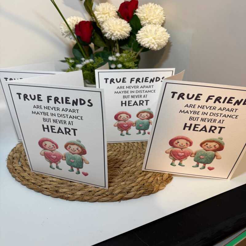 Unique Handmade Just for You Card - Thoughtfully Created