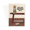 Funny Cat Birthday Card - Catastrophe - A5 Portrait - 1 Card