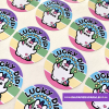 Kawaii Lucky Dip Stickers & Sign  *New Design* - Matt Stickers