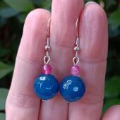 Jade Bead Earrings - Serenity