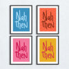 Yorkshire dialect, sayings print - A5 - Glossy - Blue