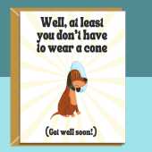 Funny Get Well Soon Card  - Operation Recovery - Knee Surgery - Hip Replacement - Any other recovery - For him or For Her - Personalised