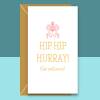 Funny Hip Replacement - Get Well Soon Card - Recovery - For him or for her - Humorous - Can be personalised inside with customisable message - Blank Inside - Large