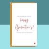 Funny Galentine's Card - For Him or For Her - Cheeky card for your single friends this Galentines Day - Blank inside - Large