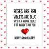 funny rude anniversary card, rude wife card, rude husband card, c*nt card, dickhead card, cheeky card, girlfriend, boyfriend, 15 designs - CUNTIEST