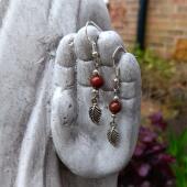 Mahogany Obsidian Earrings - Revitalise