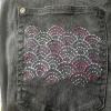 Sashiko | Visible Mending | Washable Transfers | Removable Mending Transfers