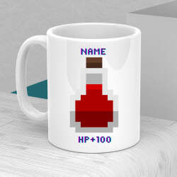 Personalised Health Potion Ceramic Mug