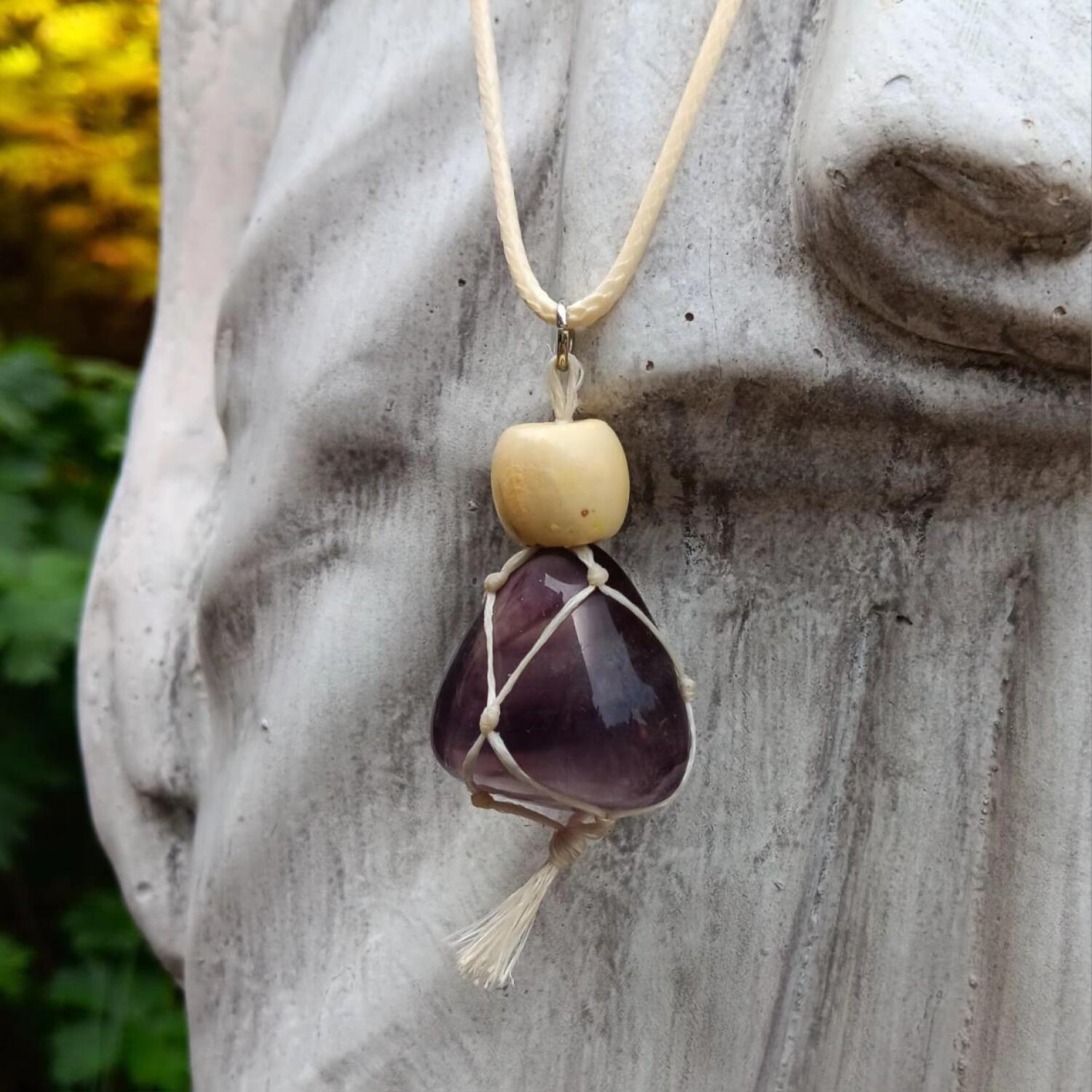 Fluorite Necklace - Reduce Negativity