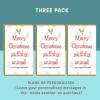 Funny Christmas Card - For Him or For Her - Home Alone - Merry Christmas Ya Filthy Animal - Personalised if needed - Single or Bundle Pack - Blank inside - One Card