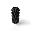 The Xiomu Vase, Modern and Unique Home Decor for Dried and Preserved Flower Arrangement - Black - Large