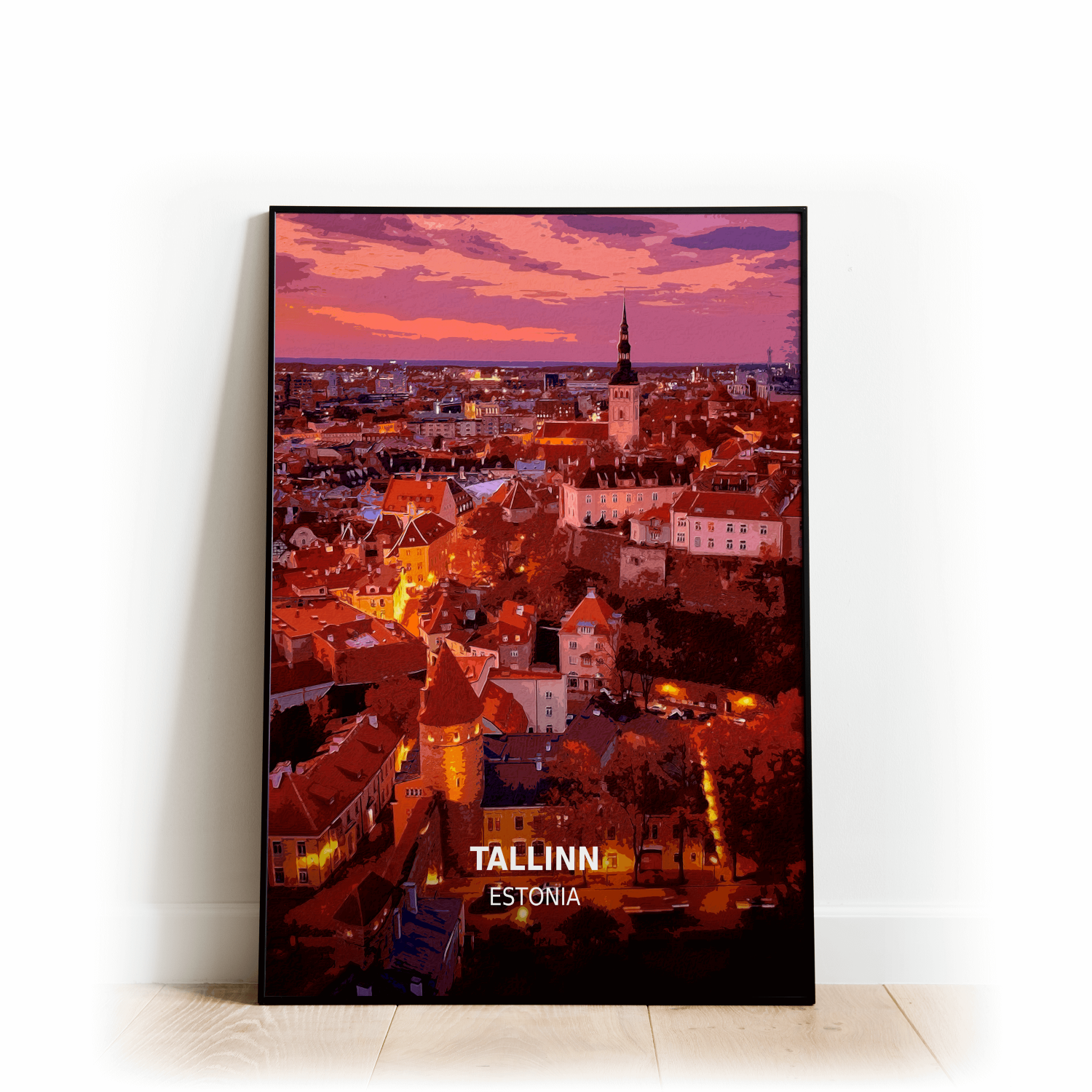 Tallinn - Estonia - Print - A4 - Standard - Print Only
