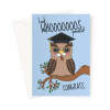 Owl Graduation Card - Passed Degree - A5 Portrait - 1 Card